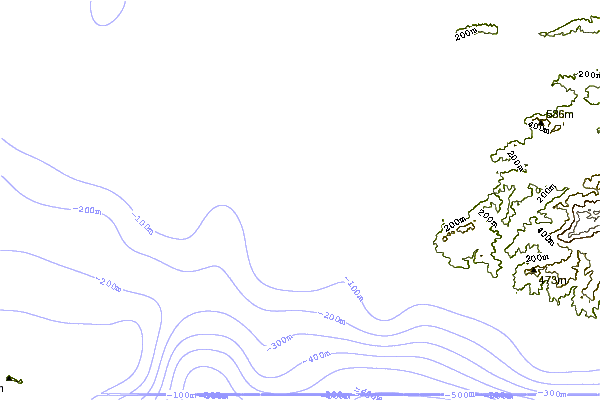 Shoreline around Ormond Beach