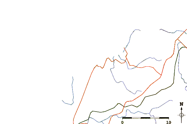 Roads and rivers around Pantin