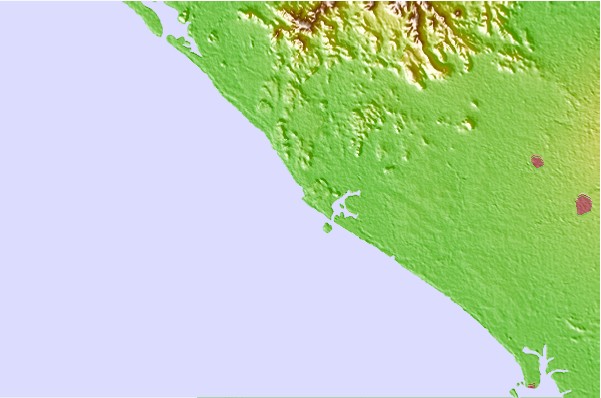 Surf spots located close to Paso Caballo