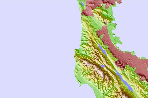Surf spots located close to Pedro Point