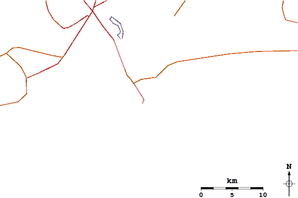 Roads and rivers around Pensacola Beach