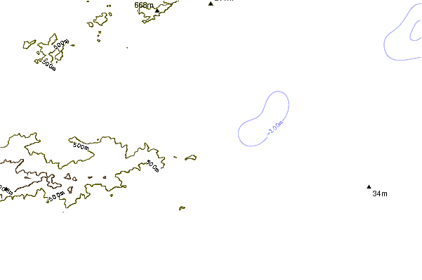 Shoreline around Peruibe