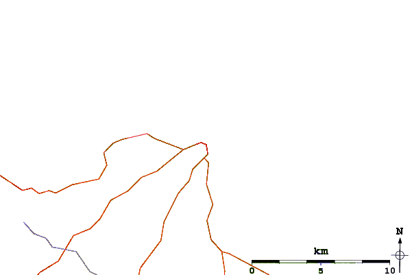 Roads and rivers around Phingask