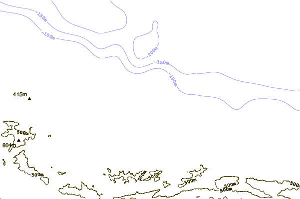 Shoreline around Pillar Point