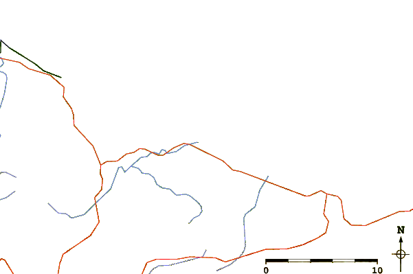 Roads and rivers around Pillar Point