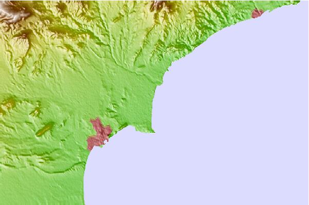 Surf spots located close to Playa de San Juan