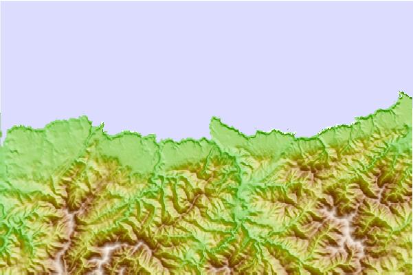 Surf spots located close to Playa de Cueva