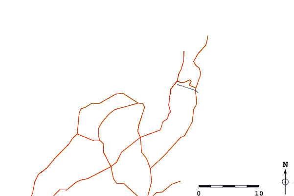 Roads and rivers around Playa de Famara