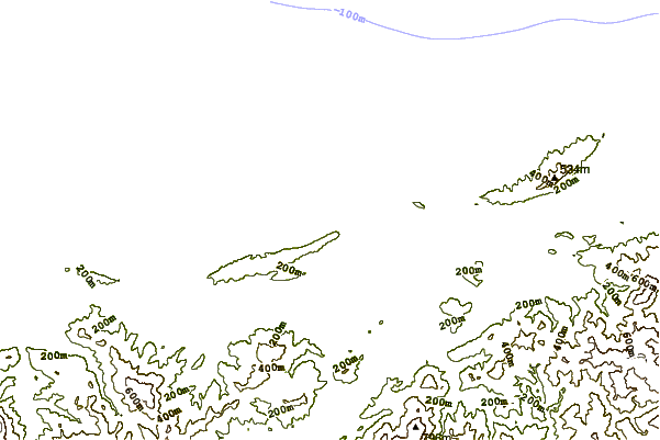 Shoreline around Playa de Gros