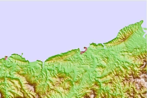 Surf spots located close to Playa de Gros
