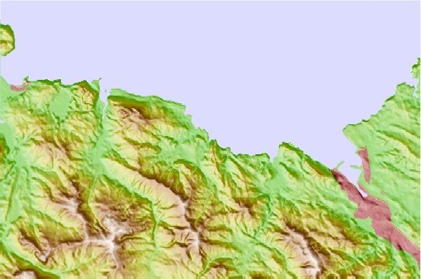 Surf spots located close to Playa de Miono