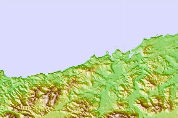 Surf spots located close to Playa de Tagle