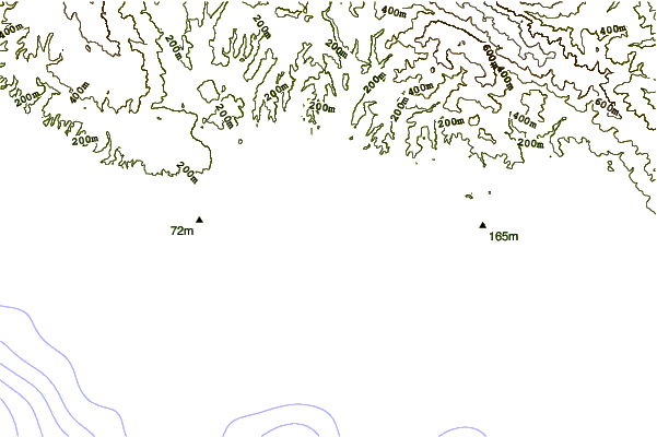 Shoreline around Pleasure Point-Insides