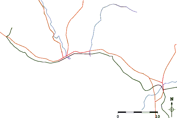 Roads and rivers around Pleasure Point-Insides