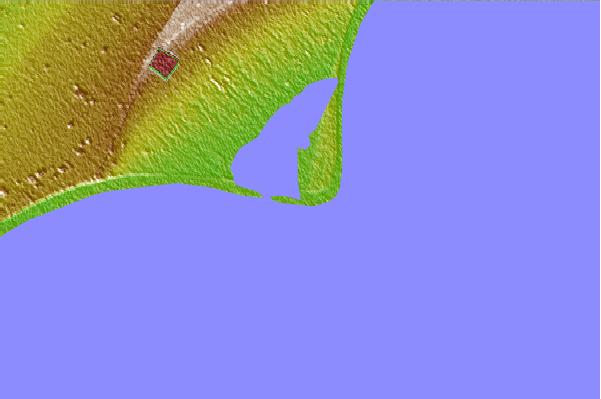 Surf spots located close to Point Aux Pins