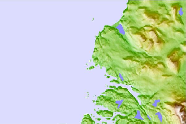 Surf spots located close to Polin Beach