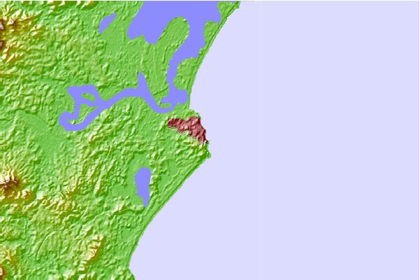 Surf spots located close to Port Macquarie-Town Beach