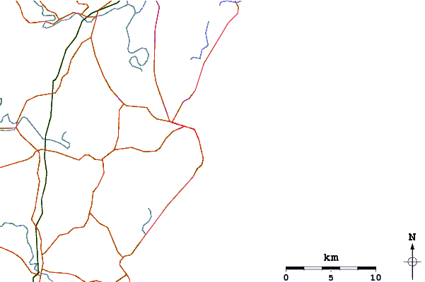 Roads and rivers around Port Macquarie-Town Beach