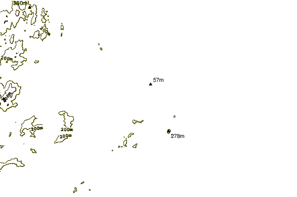 Shoreline around Praia do Quilombo