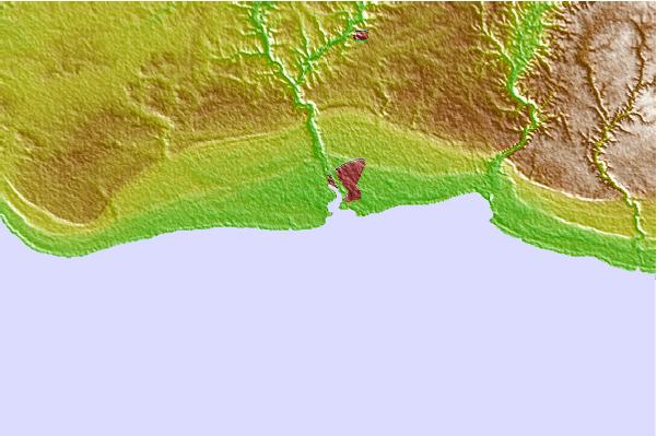 Surf spots located close to Presidente