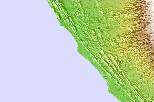 Surf spots located close to Punta Miramar