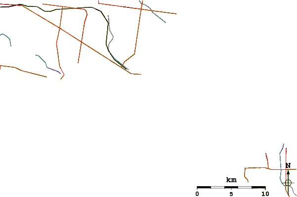 Roads and rivers around Quarantine