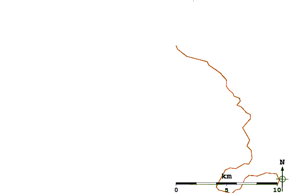 Roads and rivers around Rackwick