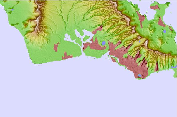 Surf spots located close to Reef Runway (Hickam Harbor)