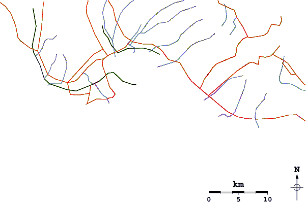 Roads and rivers around Reef Runway (Hickam Harbor)