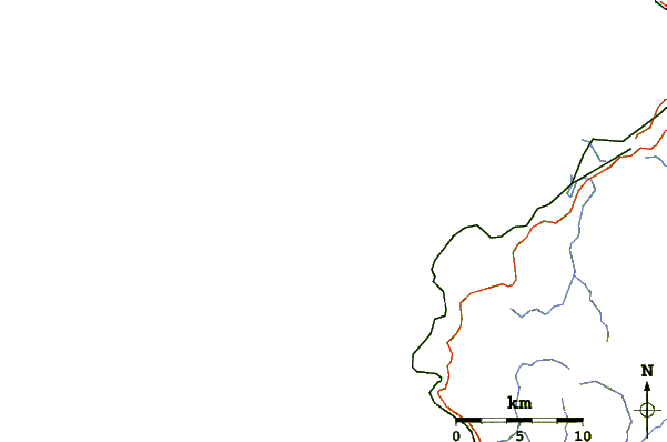 Roads and rivers around Restaurants