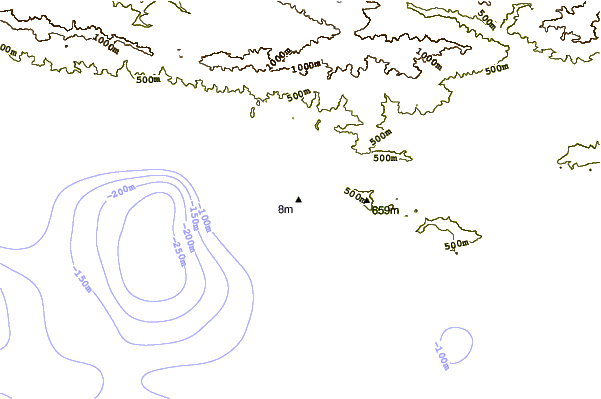 Shoreline around Rincon - Rivermouth