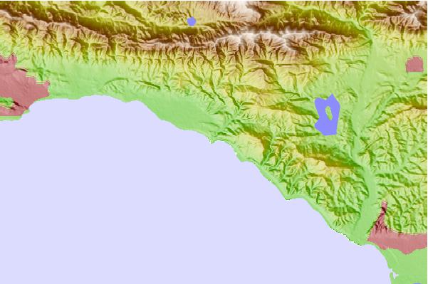 Surf spots located close to Rincon - Rivermouth
