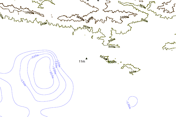 Shoreline around Rincon - The Cove