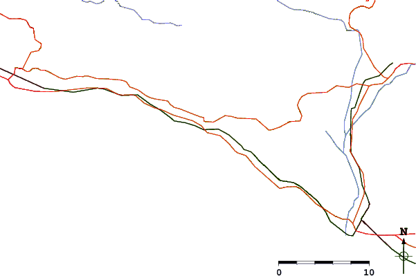 Roads and rivers around Rincon - The Cove