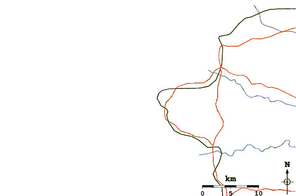 Roads and rivers around Rincon (Indicators)