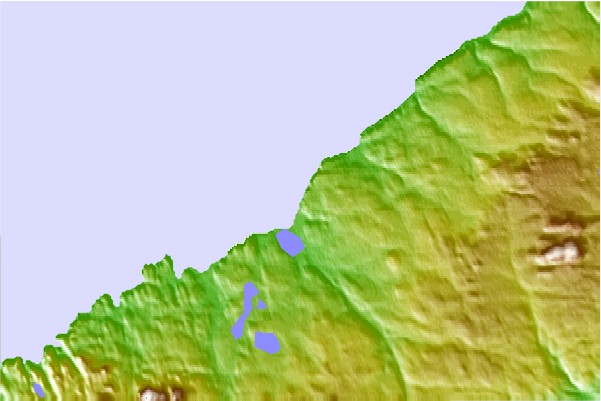 Surf spots located close to Rubh A Bhiogar (Lewis)