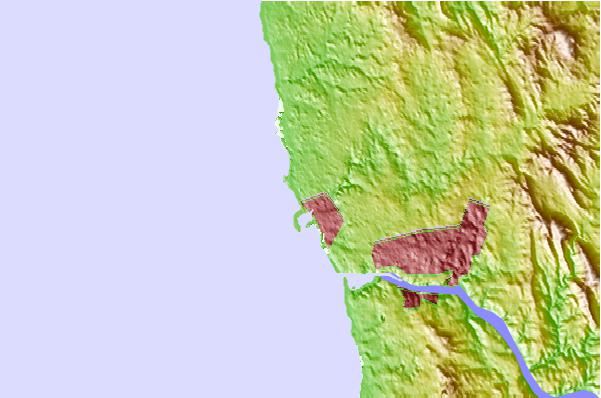 Surf spots located close to Sacor