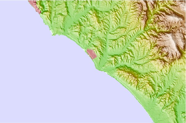 Surf spots located close to San Clemente State Park
