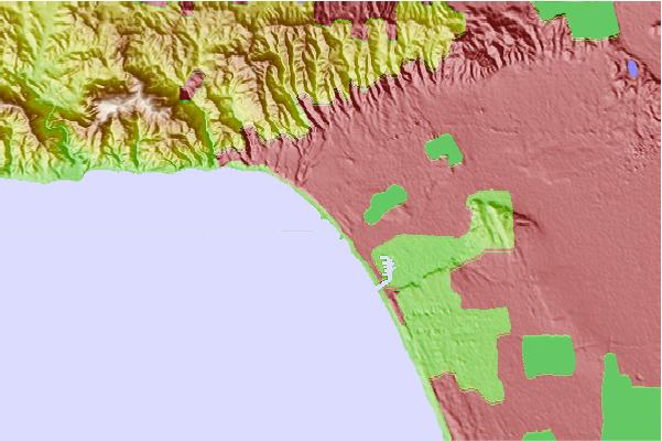 Surf spots located close to Santa Monica Samo 20