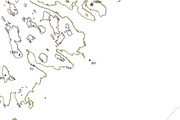 Shoreline around Scotts Bay