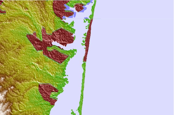 Surf spots located close to Seaside Park