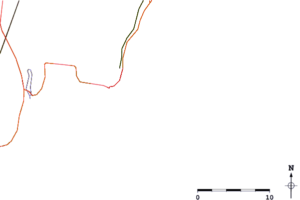 Roads and rivers around 2nd Beach