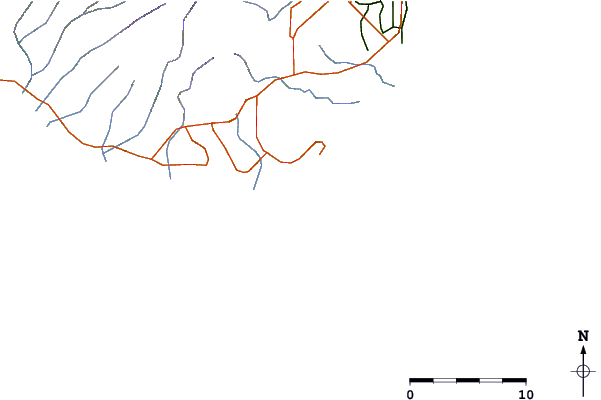 Roads and rivers around Shipwrecks - Hyatt Beach