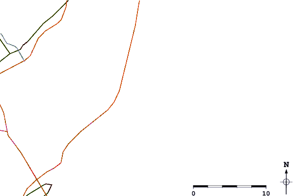 Roads and rivers around Short Sands