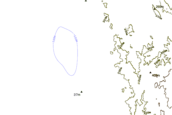 Shoreline around Silvalde