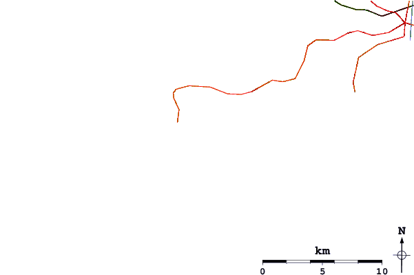 Roads and rivers around Slade Bay/Boot Reef