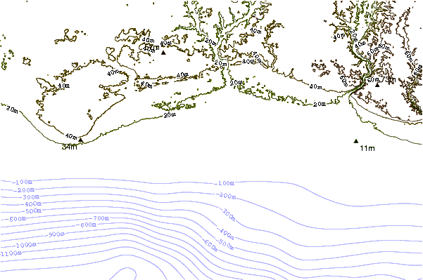 Shoreline around Small Cove-Two