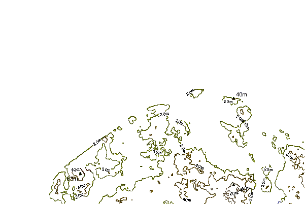 Shoreline around Smidstrop