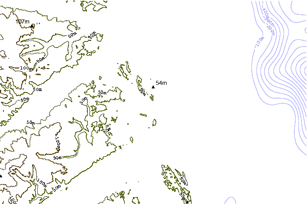 Shoreline around Sororoca