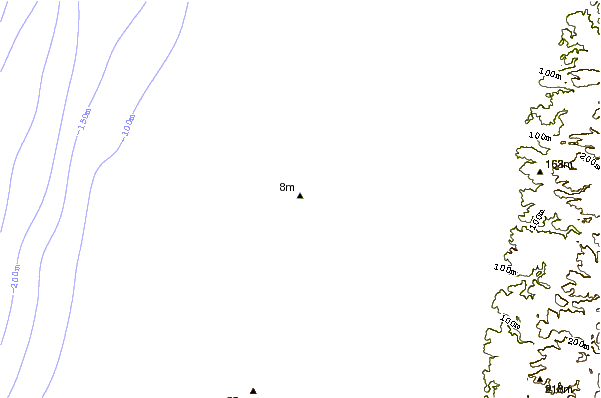 Shoreline around South Beach